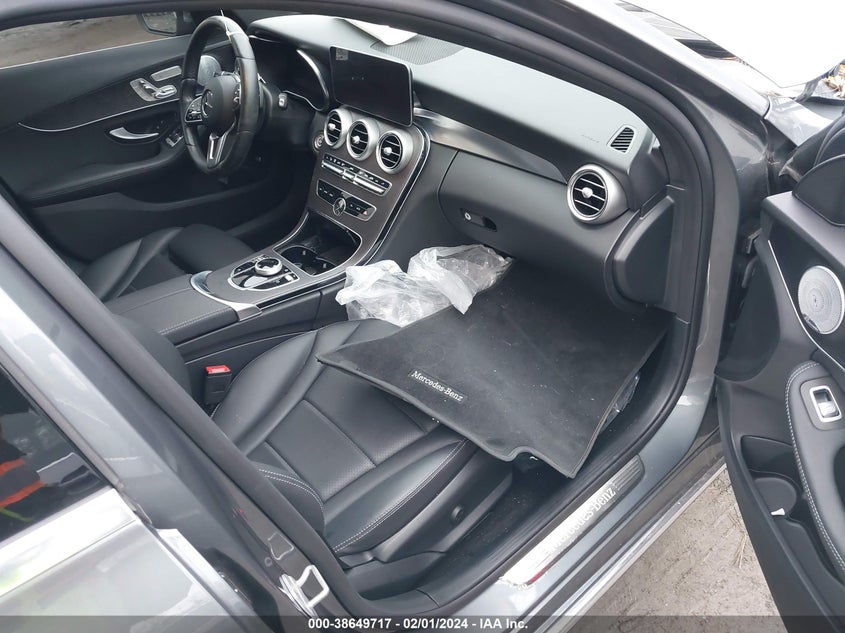 VIN W1KWF8EB4MR651155 2021 MERCEDES-BENZ C 300 4MATIC