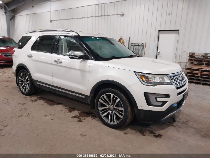 1FM5K8HT3GGA62020 2016 Ford Explorer Platinum