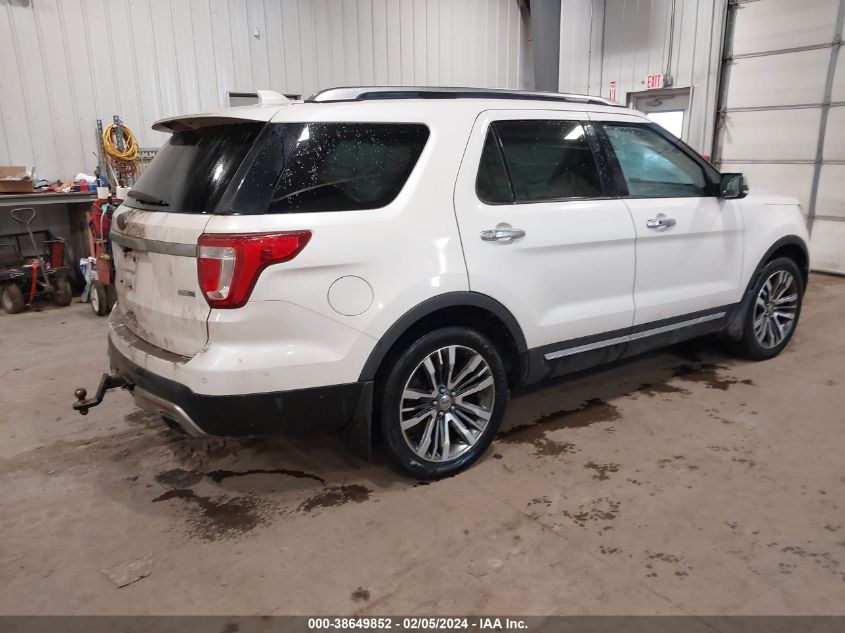 1FM5K8HT3GGA62020 2016 Ford Explorer Platinum