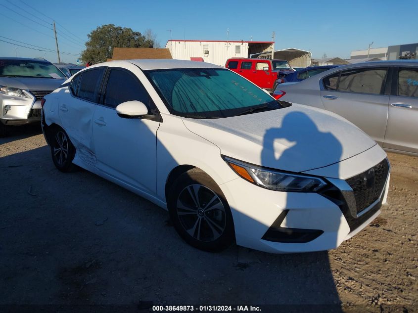 VIN 3N1AB8CV2NY246990 2022 NISSAN SENTRA no.1