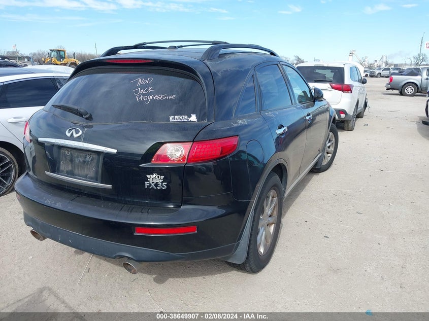 2008 Infiniti Fx35 VIN: JNRAS08W68X202979 Lot: 38649907