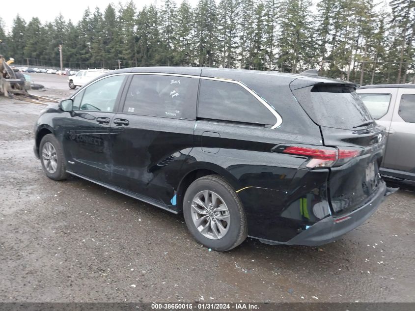 5TDKRKEC6MS029518 2021 TOYOTA SIENNA, photo no. 3