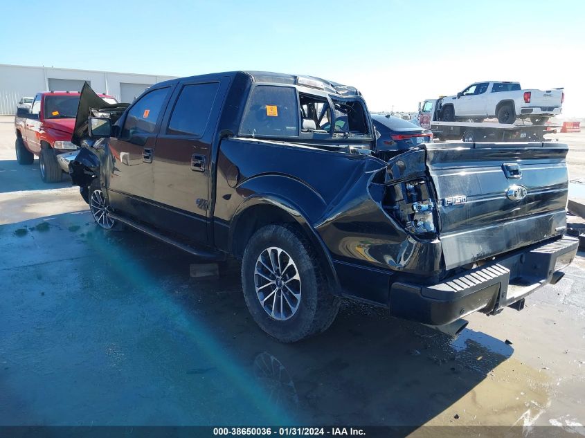 2013 Ford F-150 Fx2 VIN: 1FTFW1CF8DKD03519 Lot: 38650036