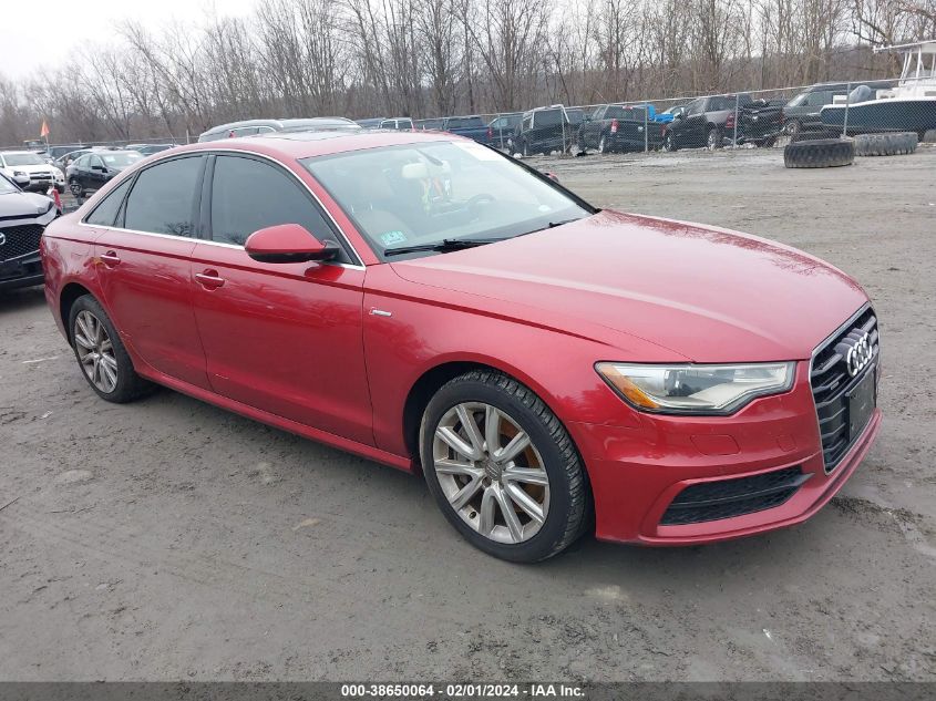 2012 Audi A6 3.0 Premium VIN: WAUHGAFCXCN161935 Lot: 38650064