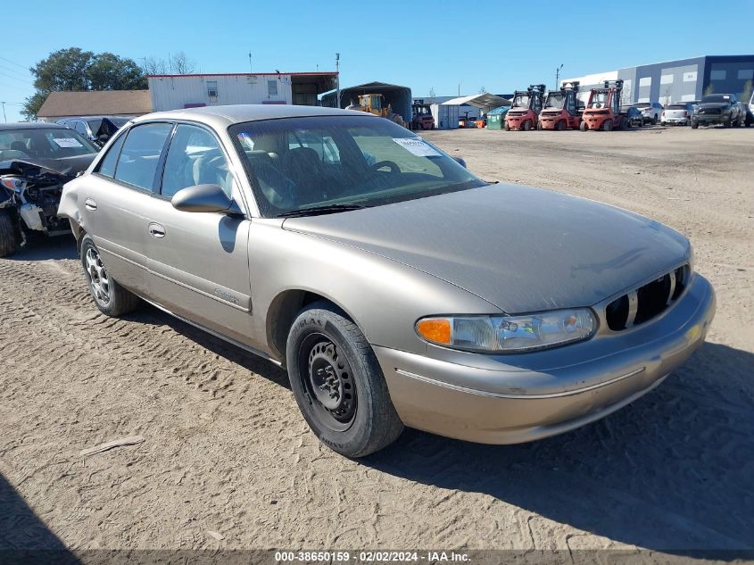 2001 Buick Century Custom VIN: 2G4WS52J111239503 Lot: 38650159