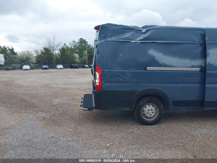2021 Ram Promaster 3500 Cargo Van High Roof 159 Wb Ext VIN: 3C6MRVJG5ME579409 Lot: 38650319