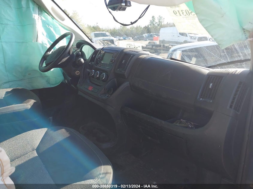 2021 Ram Promaster 3500 Cargo Van High Roof 159 Wb Ext VIN: 3C6MRVJG5ME579409 Lot: 38650319