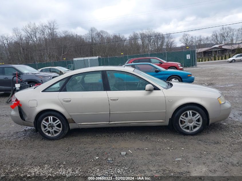 2000 Audi A6 2.7T VIN: WAUED64B9YN070990 Lot: 38650323