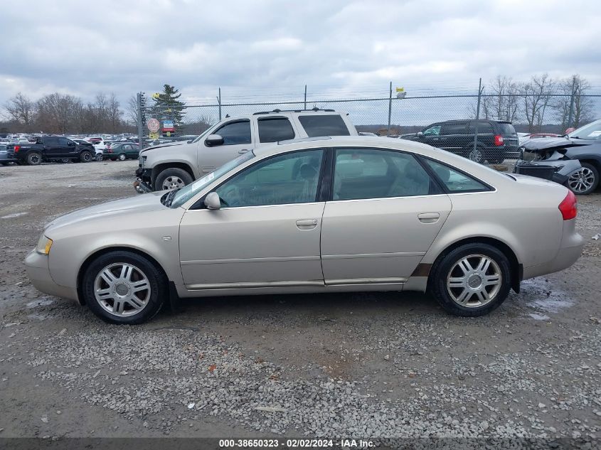 2000 Audi A6 2.7T VIN: WAUED64B9YN070990 Lot: 38650323