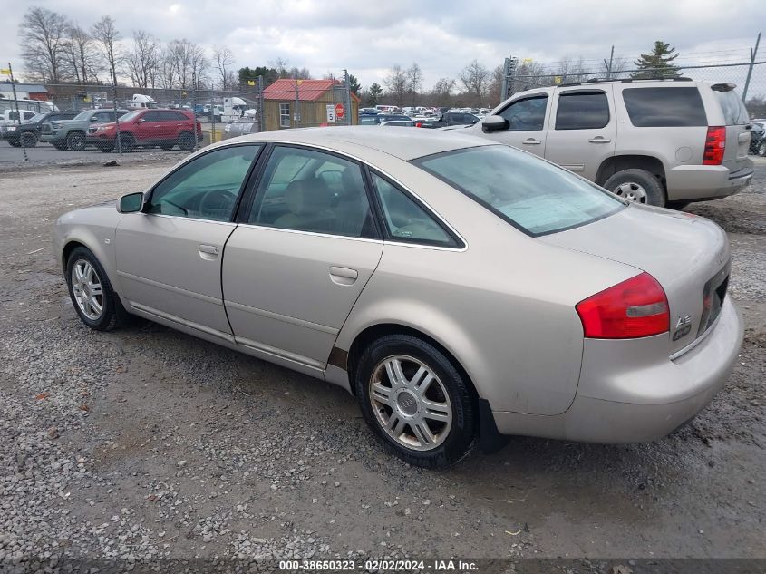 2000 Audi A6 2.7T VIN: WAUED64B9YN070990 Lot: 38650323