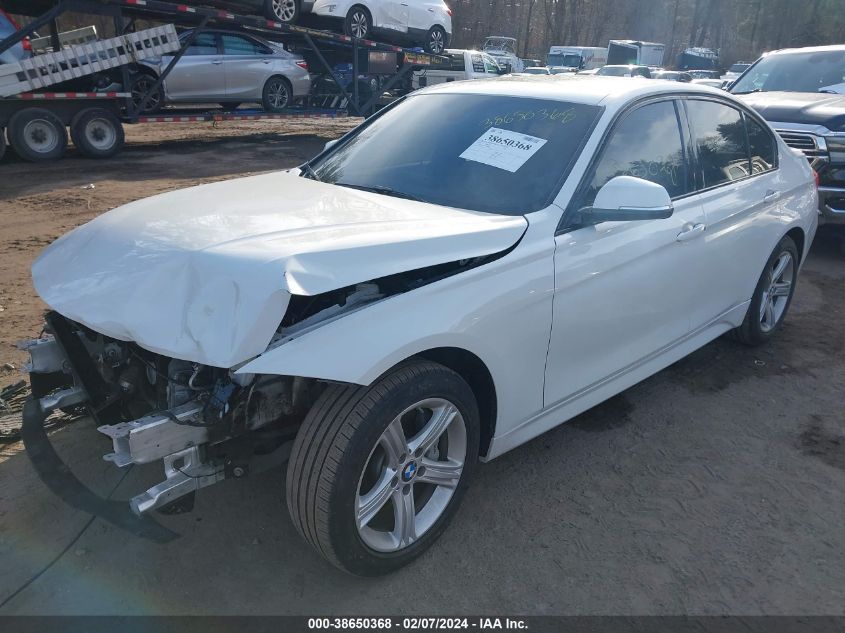 2015 BMW 335I xDrive VIN: WBA3B9C58FF589868 Lot: 38650368