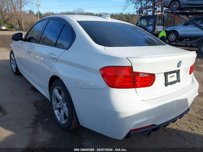 2015 BMW 335I xDrive VIN: WBA3B9C58FF589868 Lot: 38650368