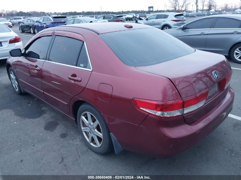 2004 Honda Accord 3.0 Ex VIN: 1HGCM66504A008513 Lot: 38650409