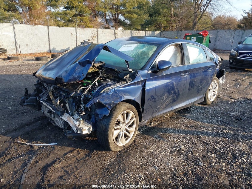 2018 HONDA ACCORD LX VIN: 1HGCV1F19JA154403