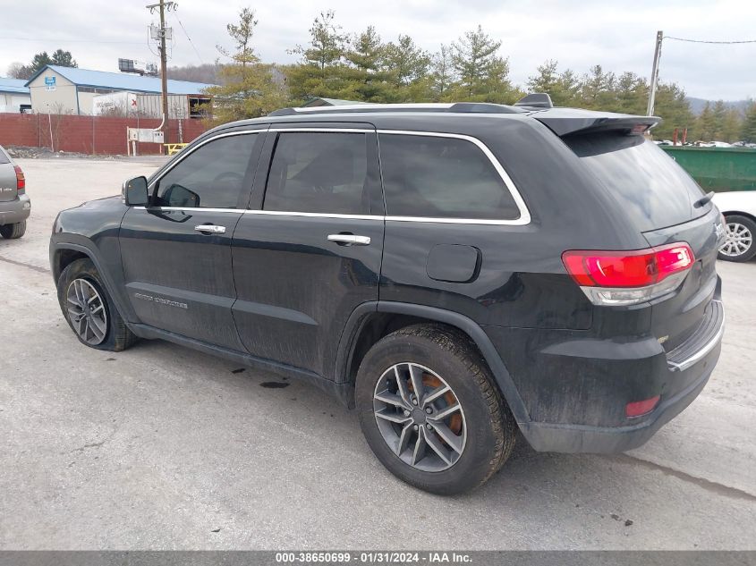 2020 Jeep Grand Cherokee Limited 4X2 VIN: 1C4RJEBG5LC245410 Lot: 38650699