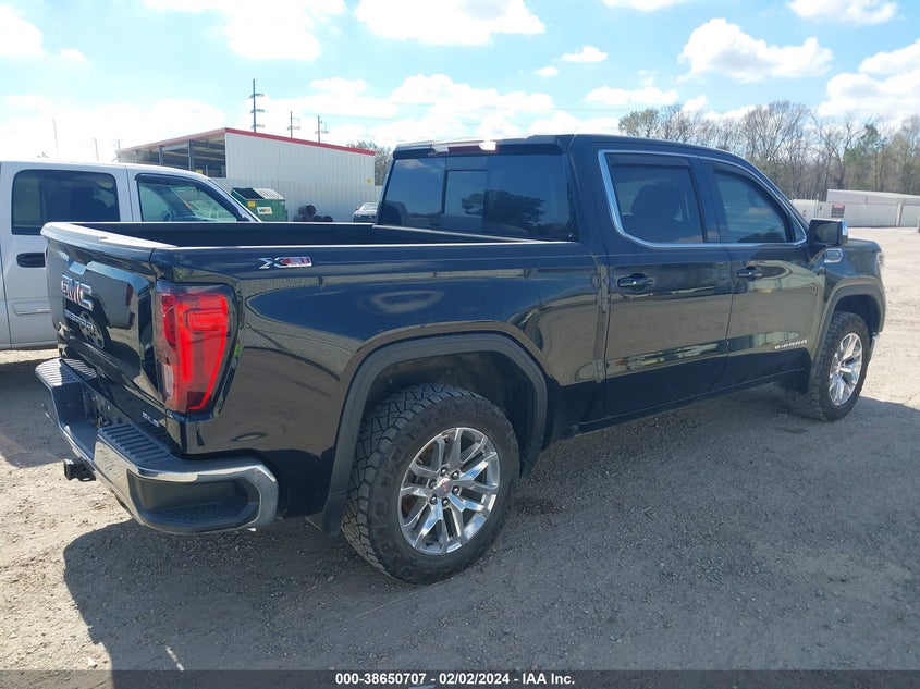 2020 GMC SIERRA 1500 4WD  SHORT BOX SLE - 3GTU9BED1LG155526