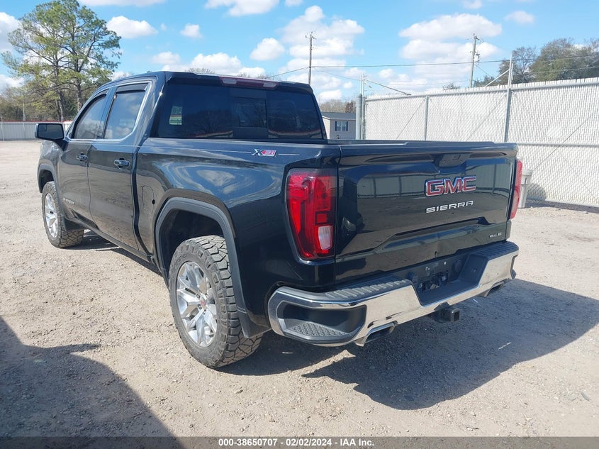 2020 GMC SIERRA 1500 4WD  SHORT BOX SLE - 3GTU9BED1LG155526