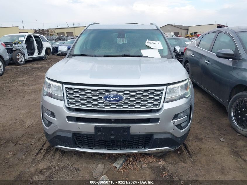 2016 Ford Explorer Platinum VIN: 1FM5K8HT2GGB72251 Lot: 38650718