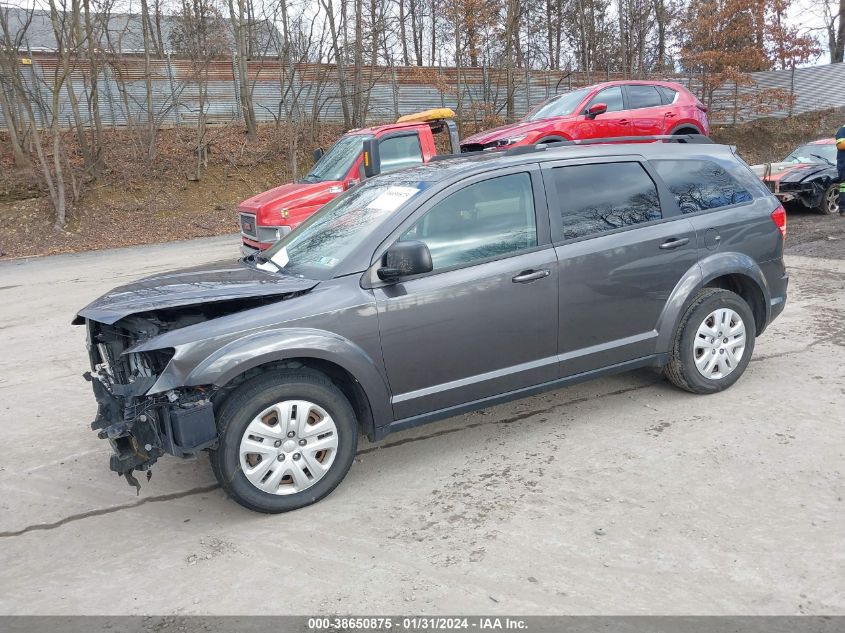 2018 Dodge Journey Se VIN: 3C4PDCAB8JT520858 Lot: 38650875