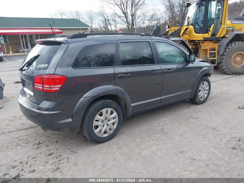 2018 Dodge Journey Se VIN: 3C4PDCAB8JT520858 Lot: 38650875