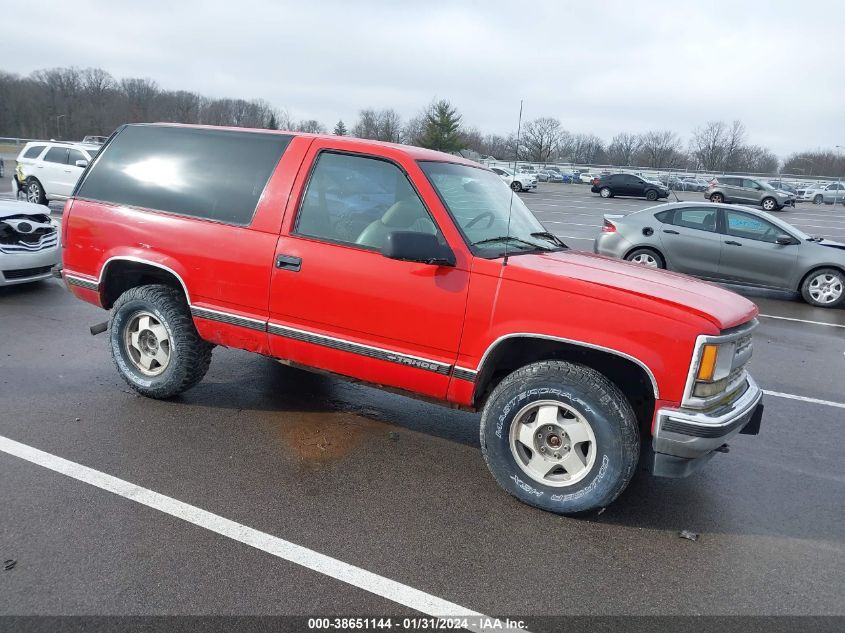 3GNEK18R2XG133168 1999 Chevrolet Tahoe