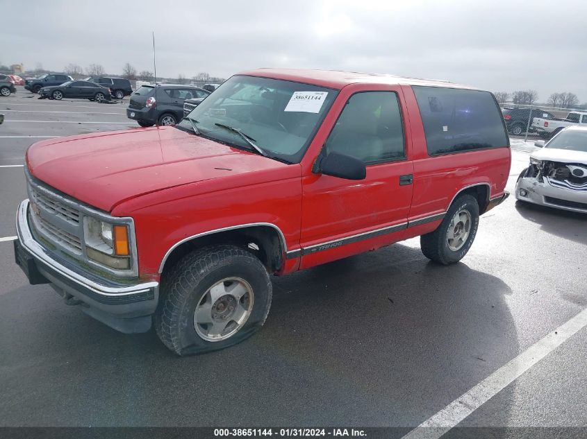 3GNEK18R2XG133168 1999 Chevrolet Tahoe