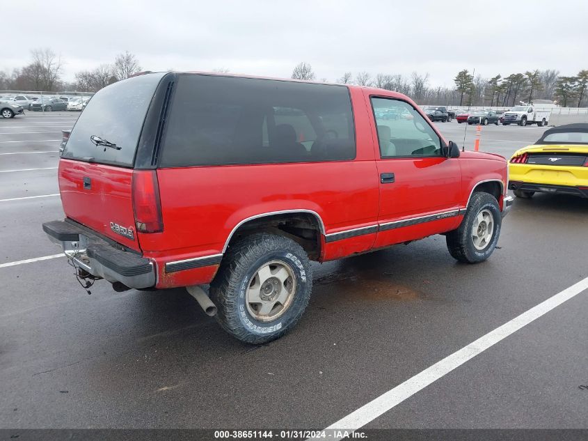 3GNEK18R2XG133168 1999 Chevrolet Tahoe