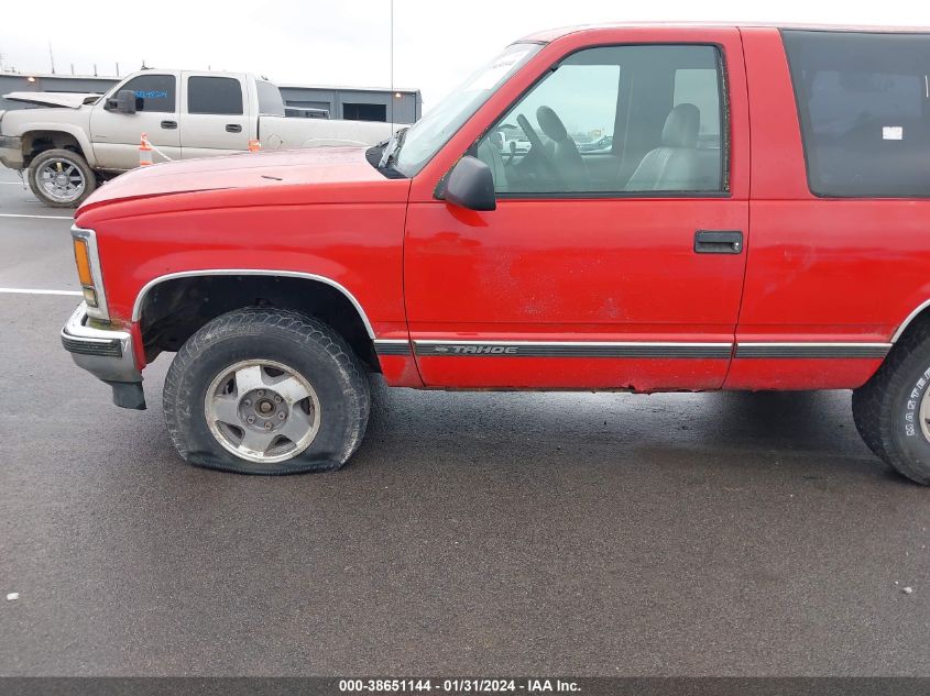 3GNEK18R2XG133168 1999 Chevrolet Tahoe