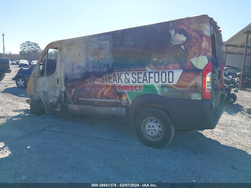 2018 RAM PROMASTER 1500 LOW ROOF 136 WB - 3C6TRVAG6JE109610