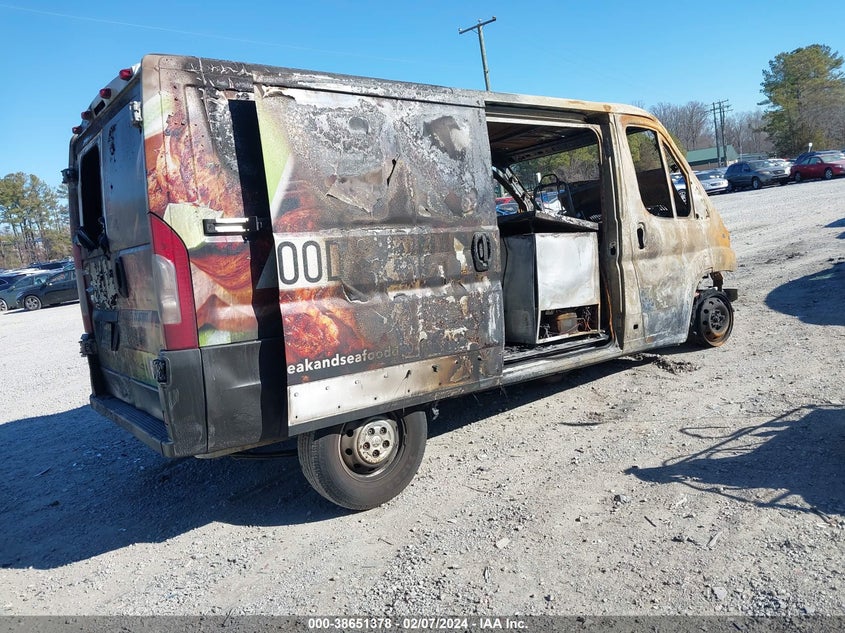 2018 RAM PROMASTER 1500 LOW ROOF 136 WB - 3C6TRVAG6JE109610