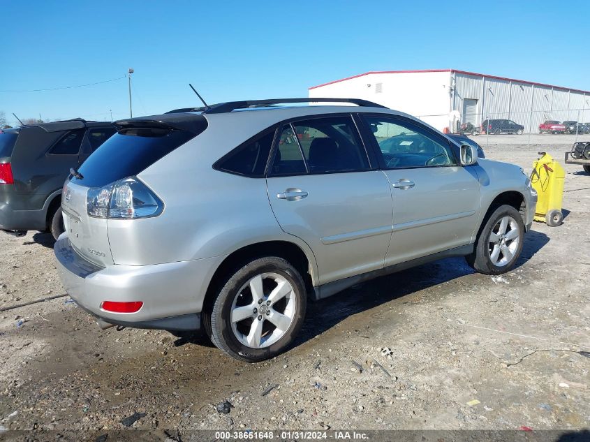 2004 Lexus Rx 330 VIN: JTJHA31U540007760 Lot: 38651648