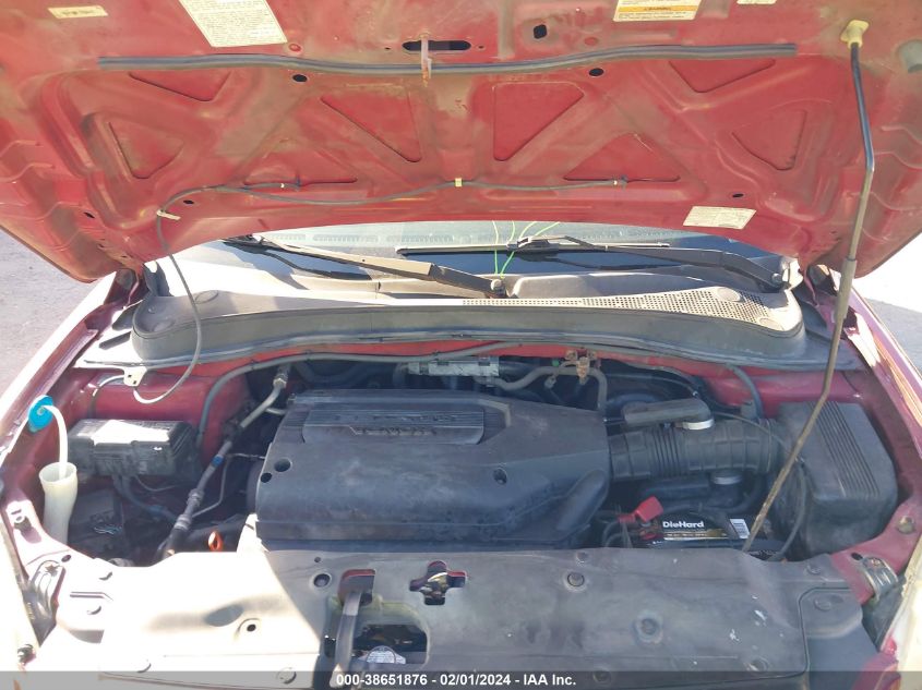 2003 Honda Pilot Ex-L VIN: 2HKYF18593H562316 Lot: 38651876