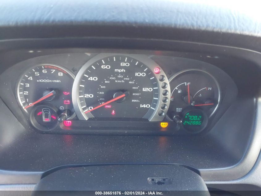 2003 Honda Pilot Ex-L VIN: 2HKYF18593H562316 Lot: 38651876