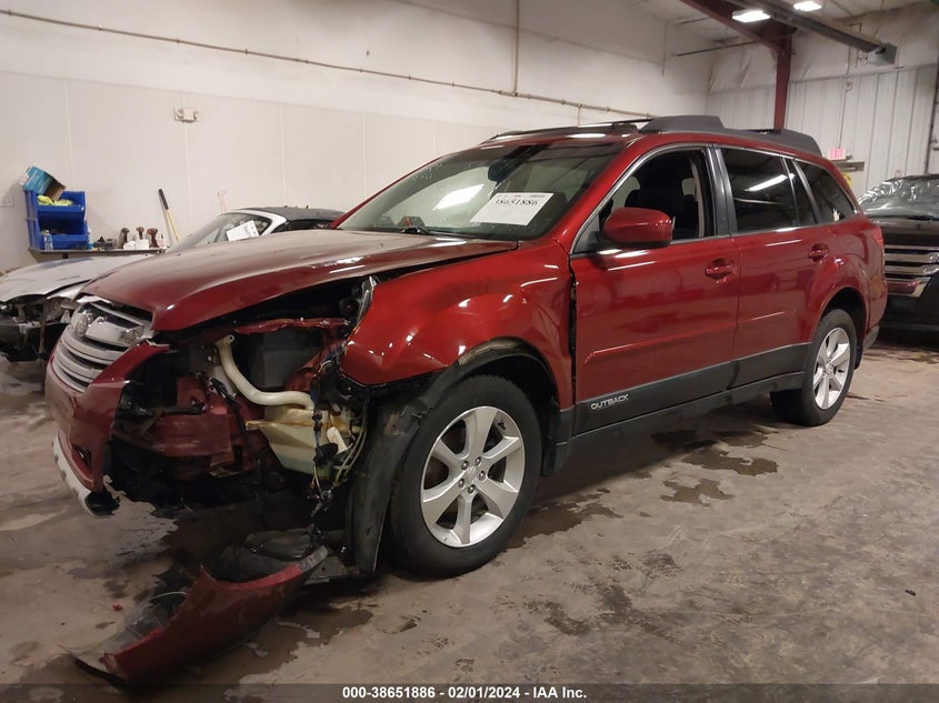 2014 SUBARU OUTBACK 2.5I LIMITED - 4S4BRBLC5E3300926