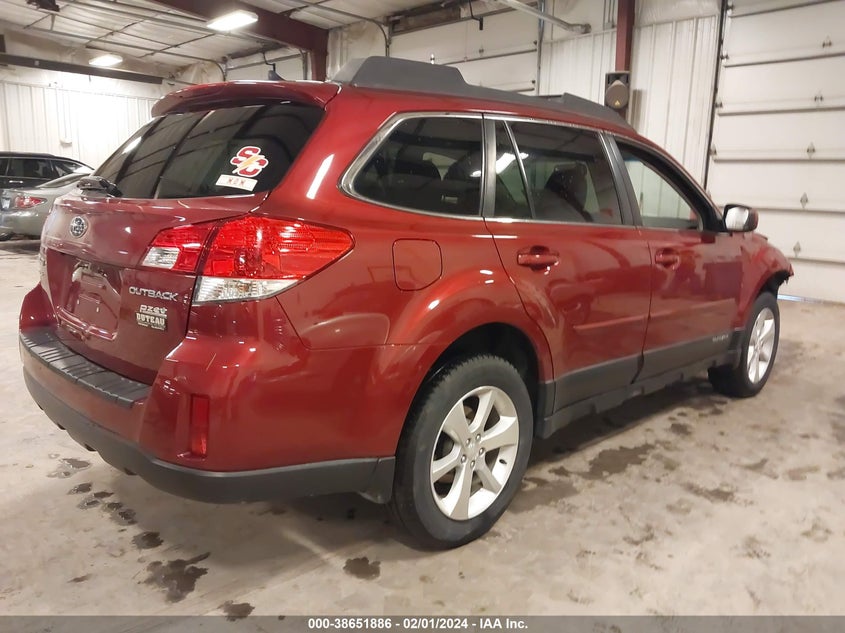 2014 SUBARU OUTBACK 2.5I LIMITED - 4S4BRBLC5E3300926