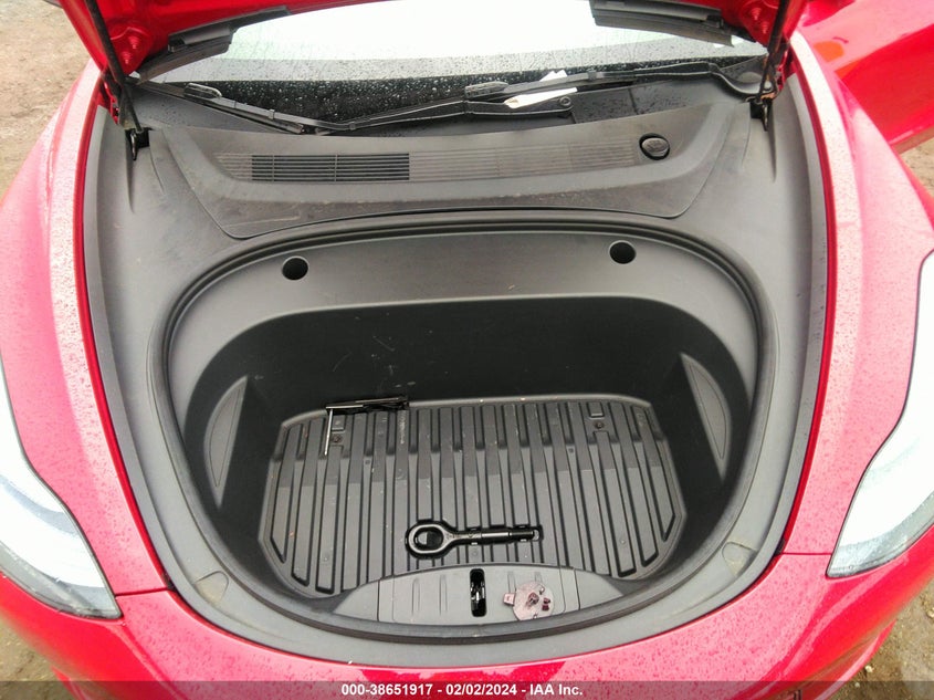VIN 5YJ3E1EB3NF137473 2022 TESLA MODEL 3