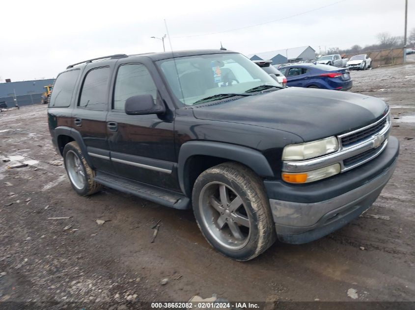 2005 Chevrolet Tahoe Ls VIN: 1GNEC13V95R268825 Lot: 38652082