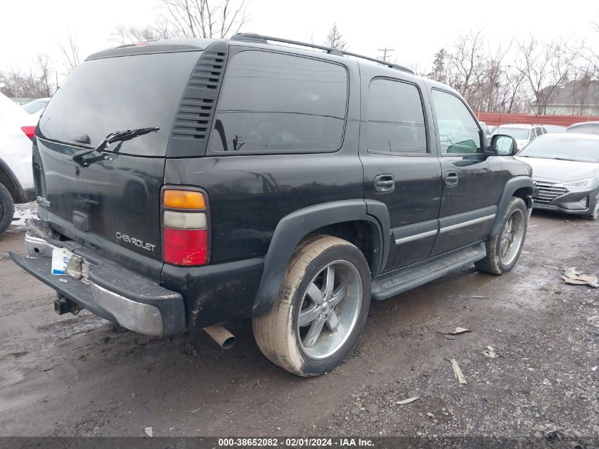 2005 Chevrolet Tahoe Ls VIN: 1GNEC13V95R268825 Lot: 38652082