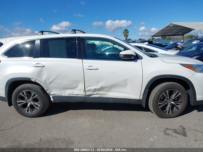 2019 TOYOTA HIGHLANDER VIN: 5TDZARFH8KS045628