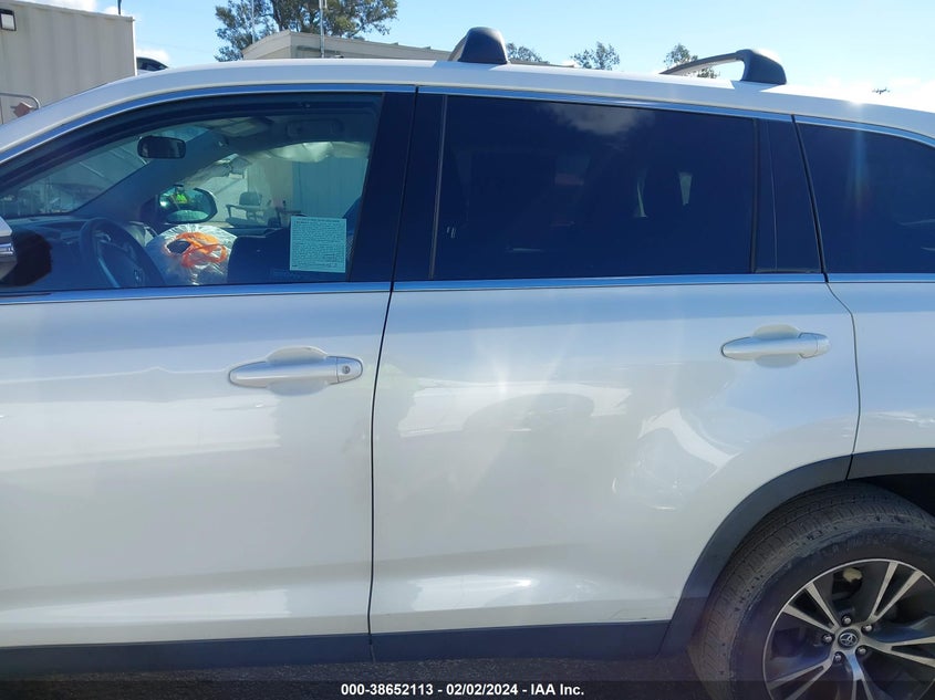 2019 TOYOTA HIGHLANDER VIN: 5TDZARFH8KS045628