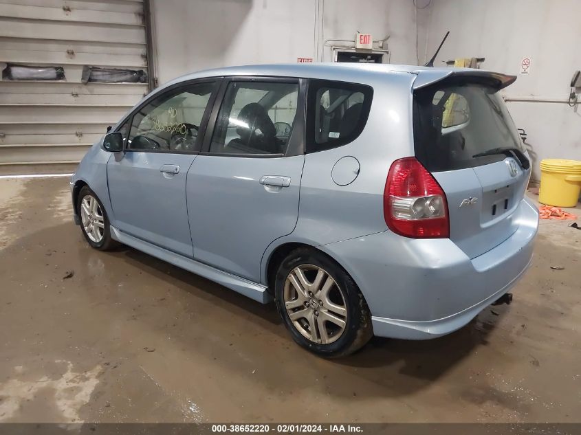 JHMGD38618S043600 2008 Honda Fit Sport