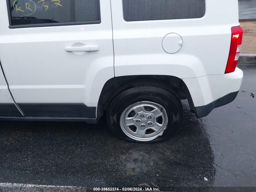 2016 JEEP PATRIOT SPORT - 1C4NJPBA8GD655740