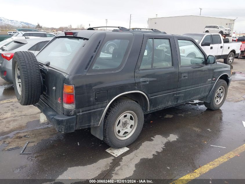 1997 Isuzu Rodeo Ls/S VIN: 4S2CM58V6V4344211 Lot: 38652402