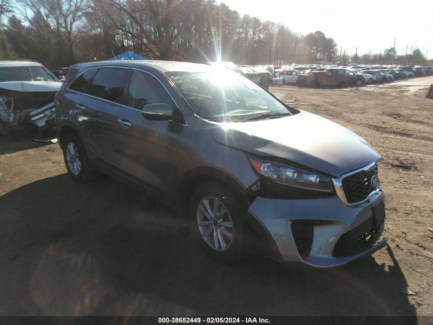 2019 Kia Sorento 2.4L Lx VIN: 5XYPG4A35KG506401 Lot: 38652449