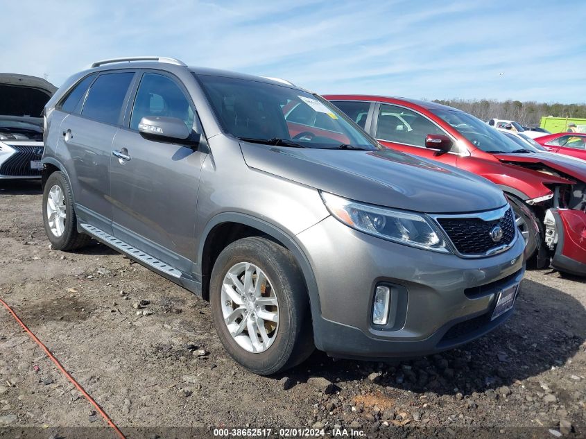 2014 Kia Sorento Lx VIN: 5XYKT3A69EG508800 Lot: 38652517