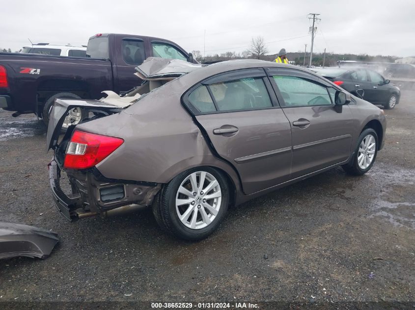 2012 Honda Civic Ex VIN: 2HGFB2F8XCH527087 Lot: 38652529