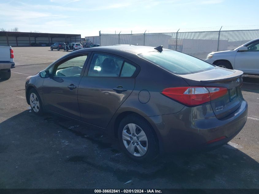 2015 Kia Forte Lx VIN: KNAFX4A67F5358138 Lot: 38652841