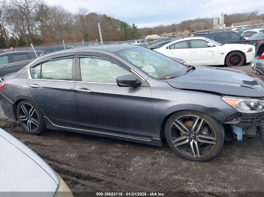 2017 Honda Accord Sport Se VIN: 1HGCR2F19HA248348 Lot: 38653118