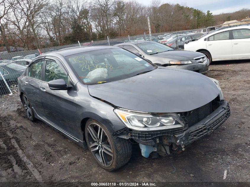 2017 Honda Accord Sport Se VIN: 1HGCR2F19HA248348 Lot: 38653118