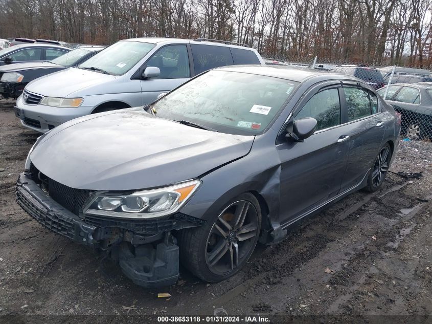 2017 Honda Accord Sport Se VIN: 1HGCR2F19HA248348 Lot: 38653118